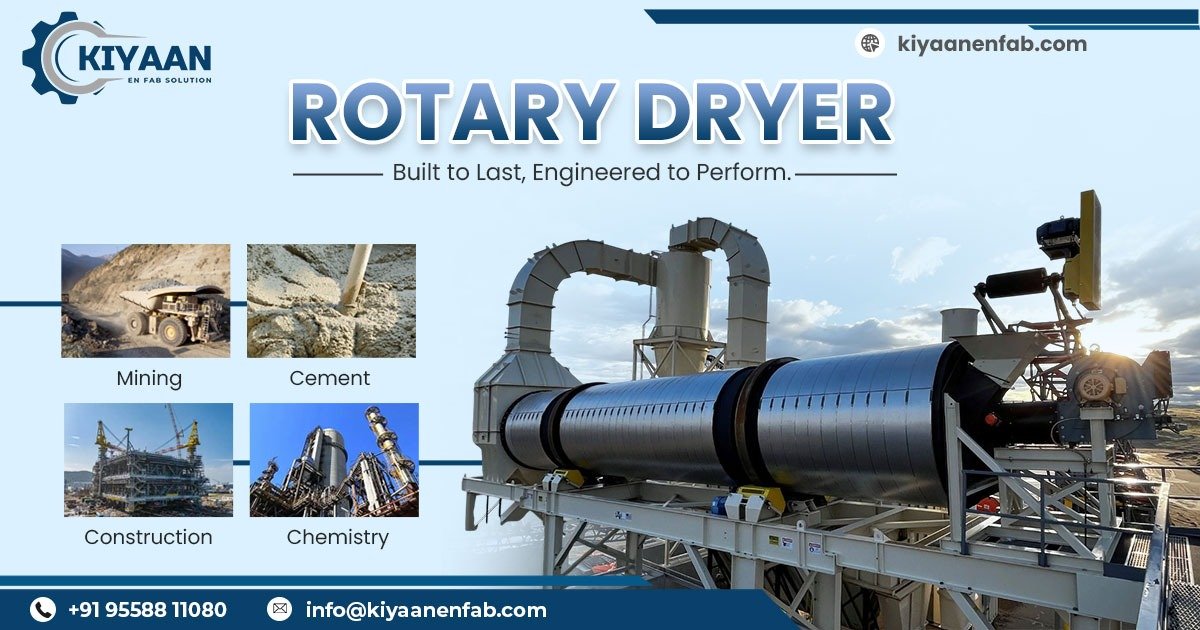 Rotary Dryer Manufacturer in Rajasthan