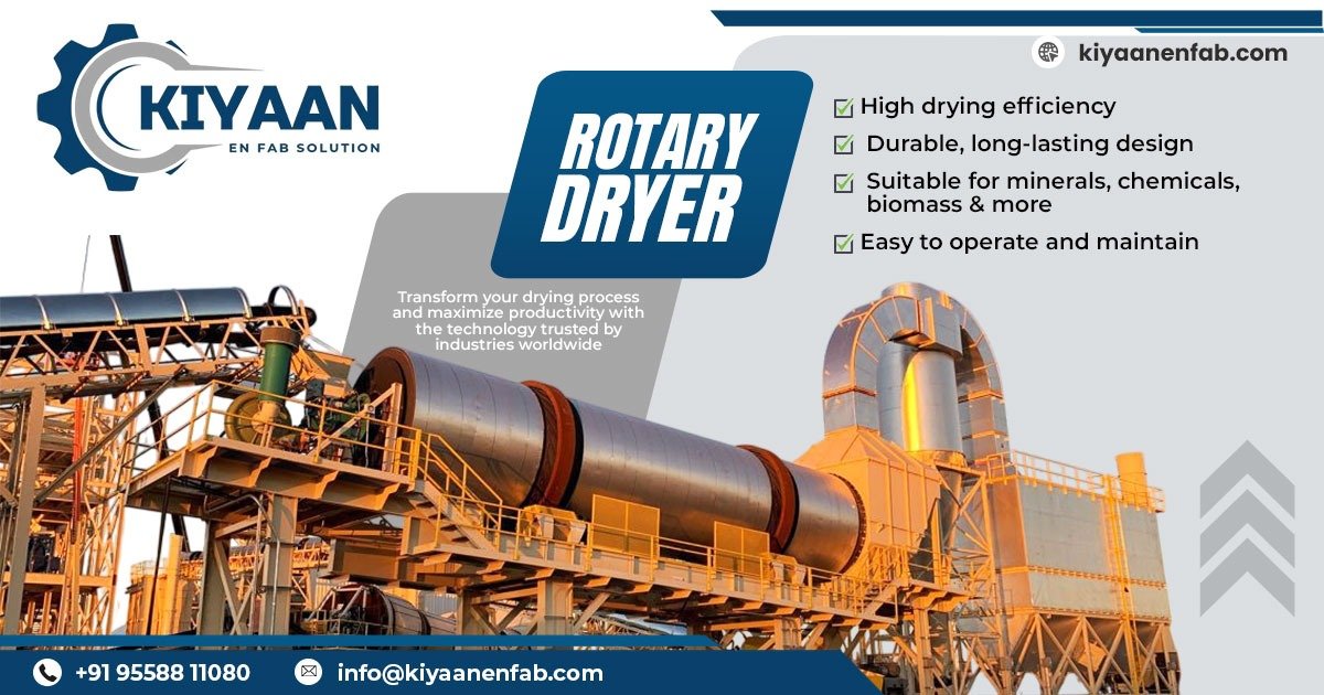 Rotary Dryer Manufacturer in Punjab