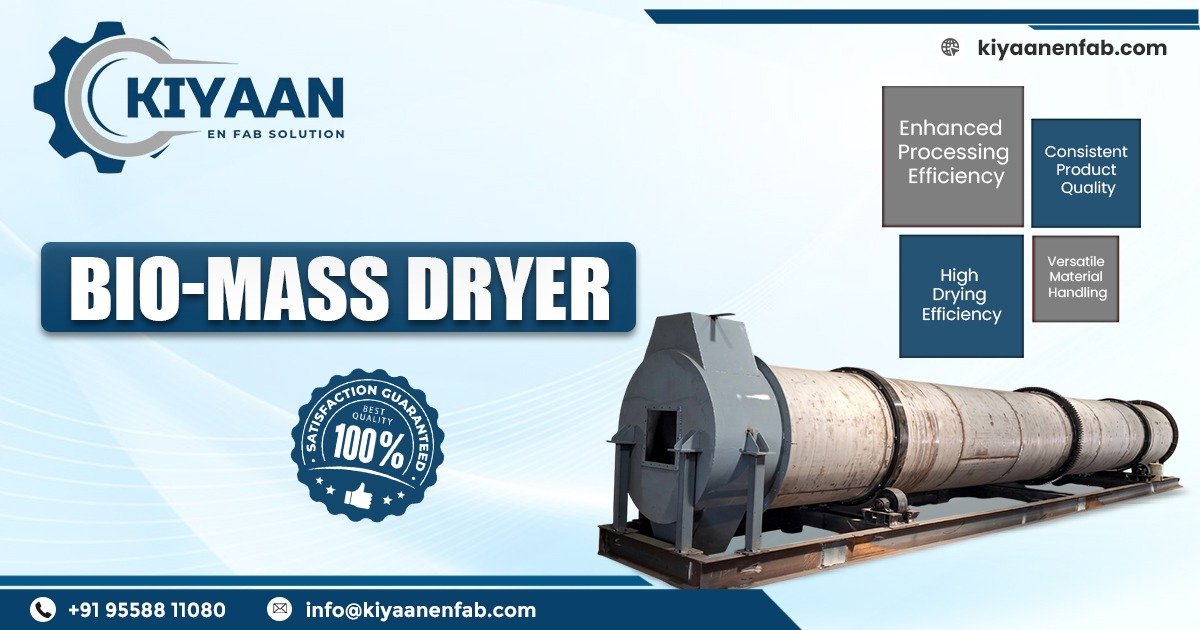 Bio-Mass Dryer Manufacturer in Gujarat