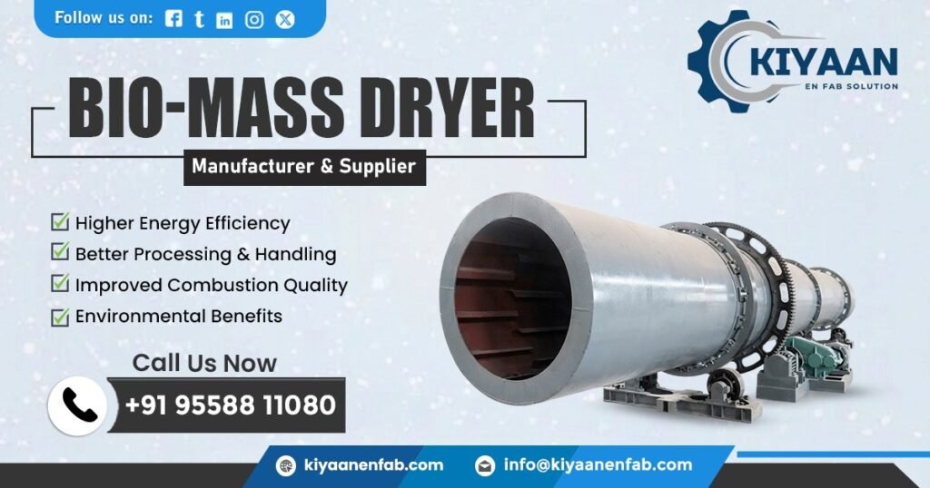 Bio-Mass Dryer Manufacturer in Uttar Pradesh
