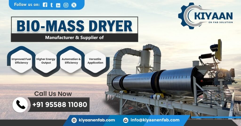 Bio-Mass Dryer Manufacturer in Tamil Nadu