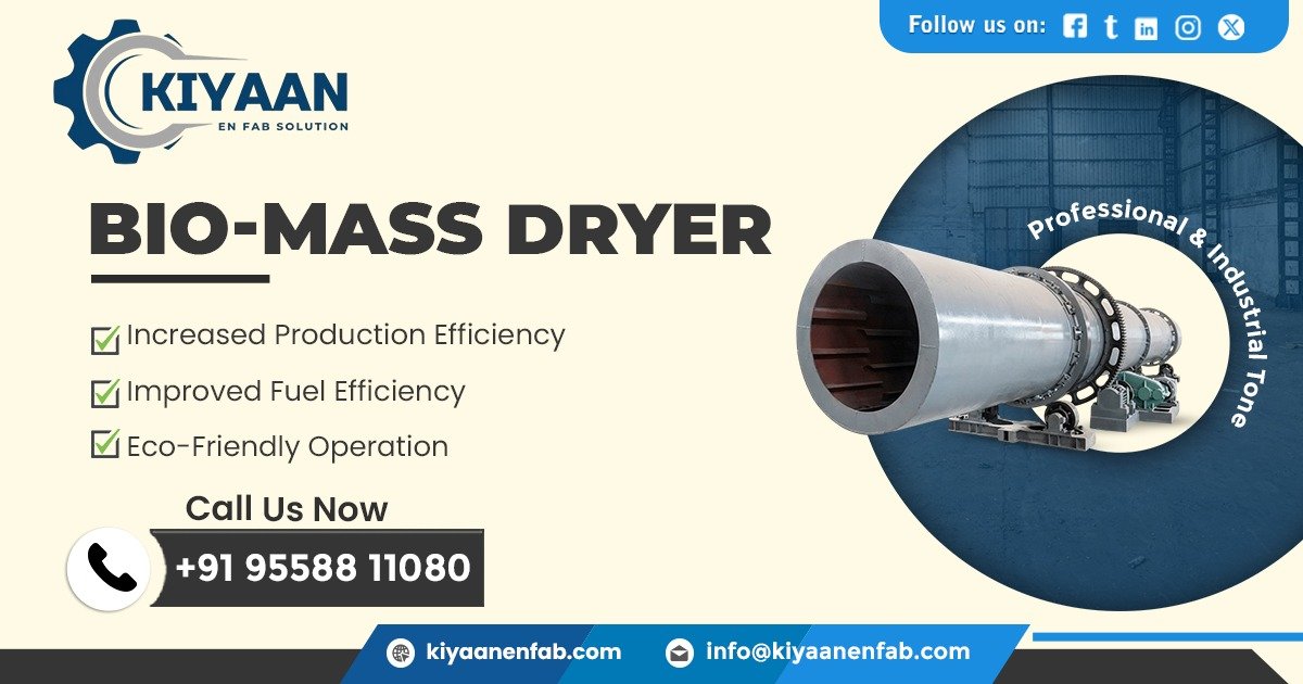 Bio-Mass Dryer Manufacturer in West Bengal