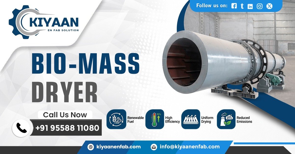 Biomass Dryer Manufacturer in Rajasthan