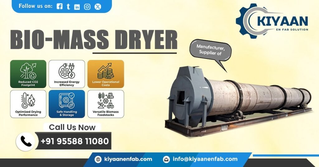Biomass Dryer Manufacturer in Ahmedabad