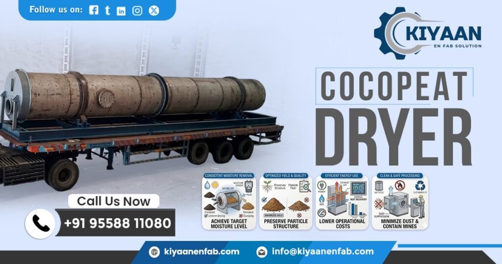 Cocopeat Dryer in Karnataka