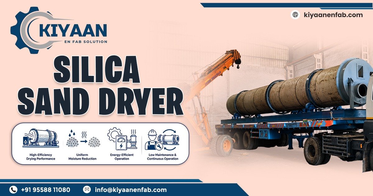 Silica Sand Dryer in Jharkhand
