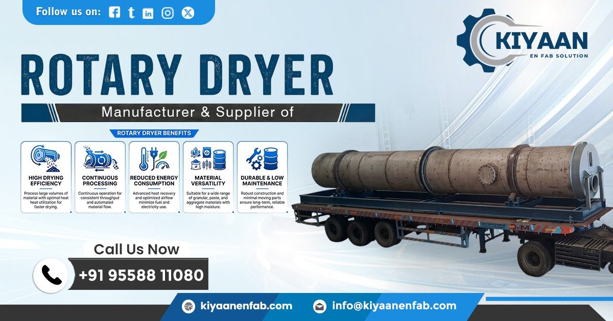 Rotary Dryer in Ankleshwar