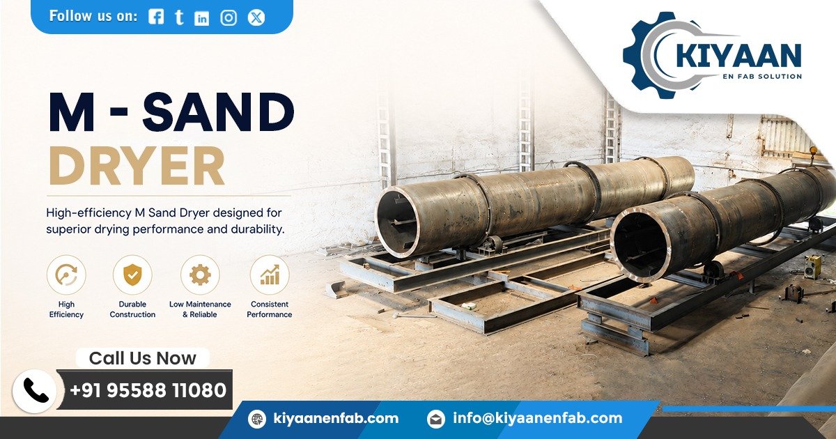 M Sand Dryer in Odisha