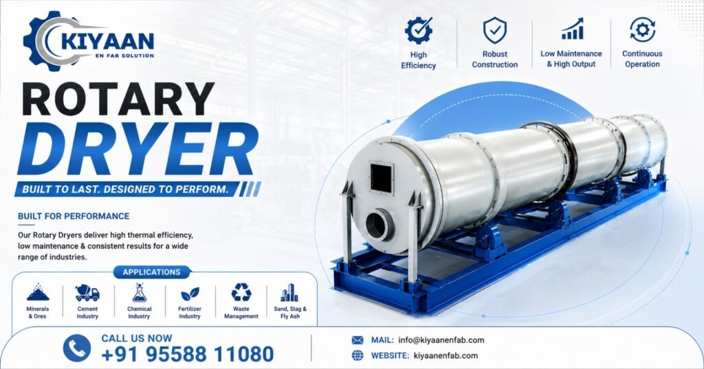 Top Rotary Dryer Manufacturer in India