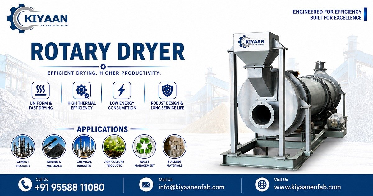 Exporter of Rotary Dryer in Uganda