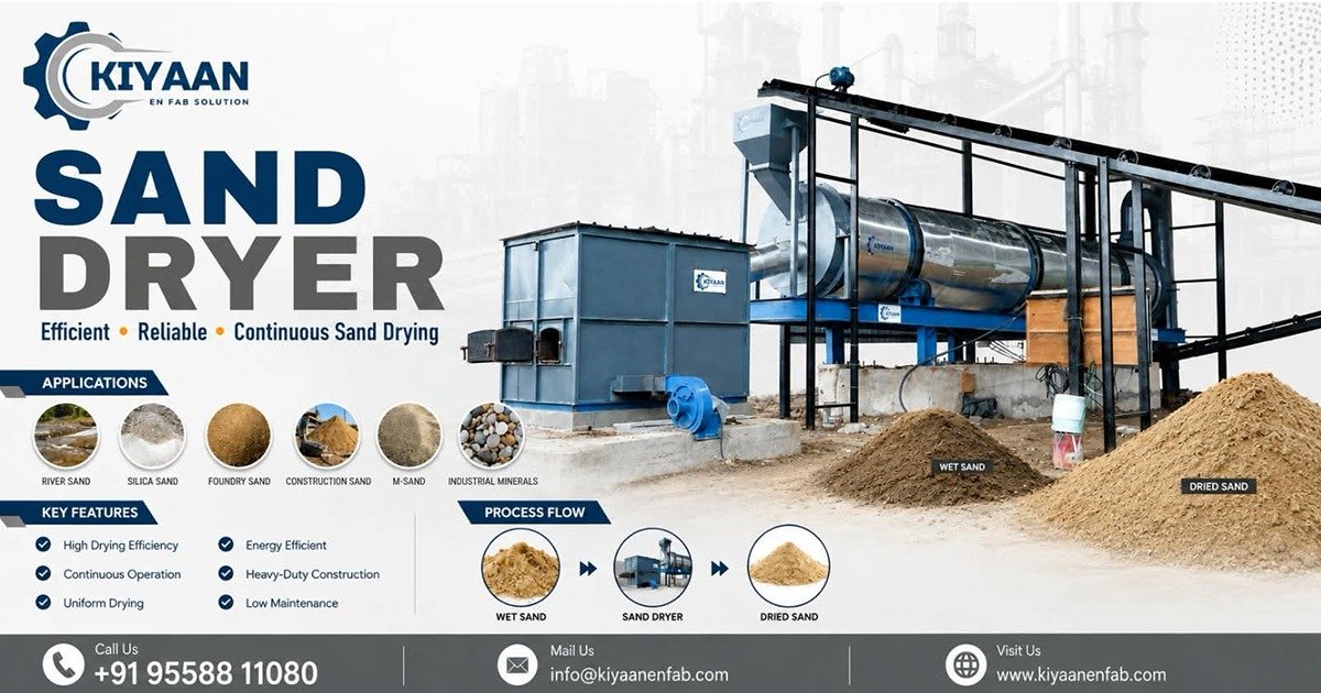 Sand Dryer in Karnataka