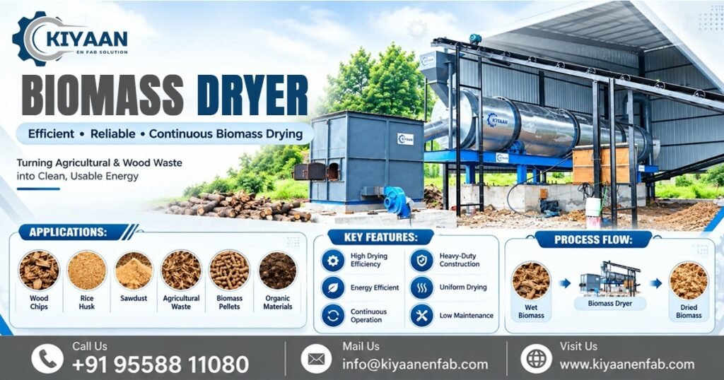 Biomass Dryer Manufacturer in Bihar