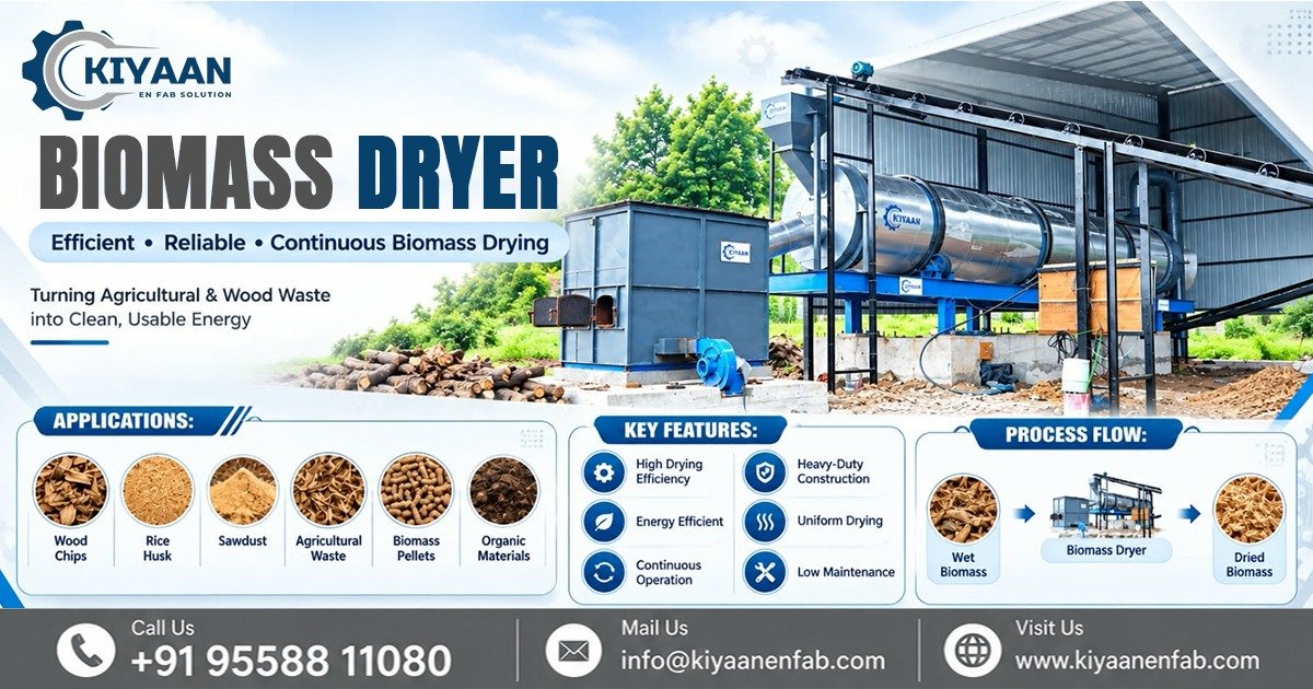 Biomass Dryer Manufacturer in Bihar
