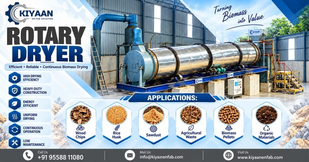 Rotary Dryer Supplier in Maharashtra